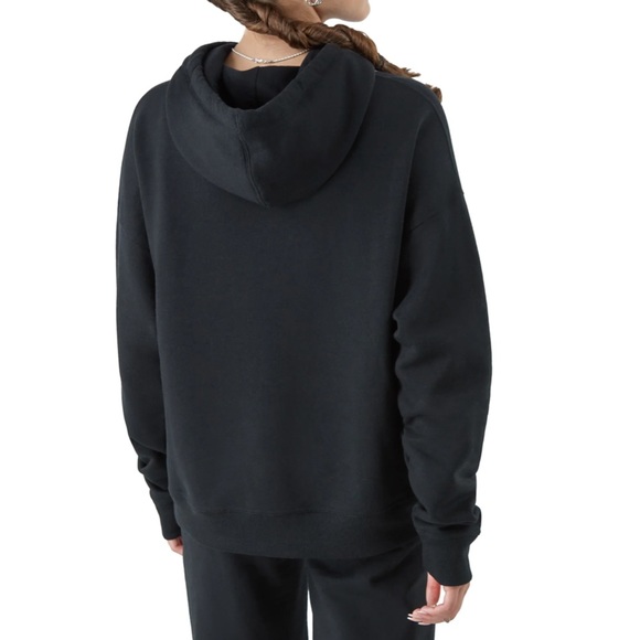 Champion Powerblend Black Hoodie, Foil Script NWT Size L - Picture 5 of 5